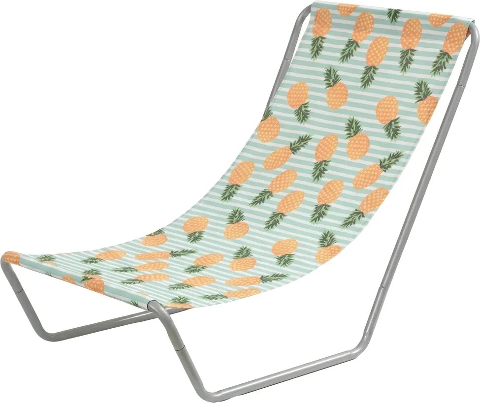 Összecsukható strandnyugágy SAND PINEAPPLE, színes