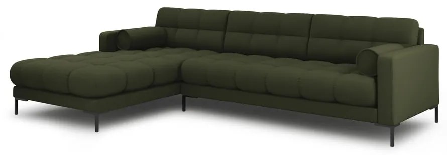 Zöld sarokkanapé (bal oldali) Bali – Cosmopolitan Design