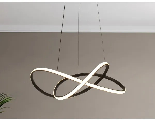 LED dimmelhető kábeles csillár LED/85W/230V 3000-6500K + távirányítóval