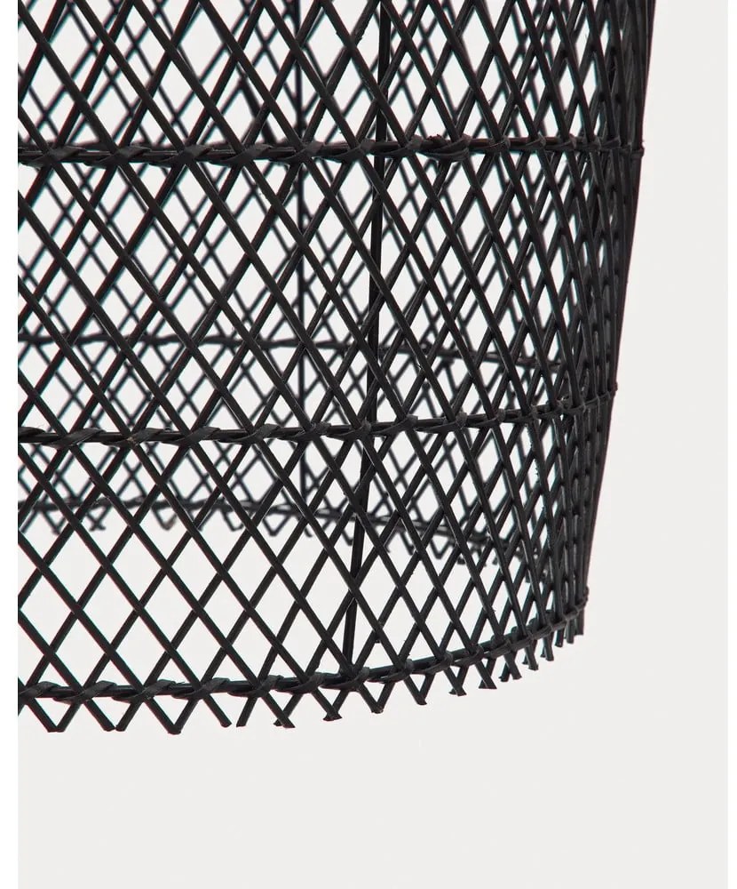 Fekete lámpabúra ø 44 cm Domitila – Kave Home