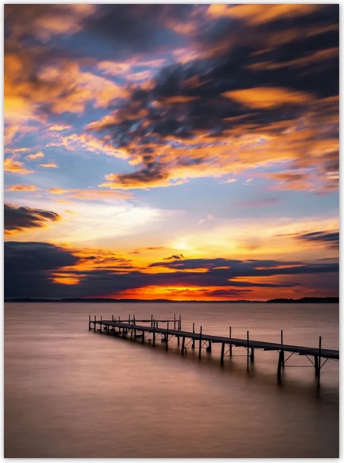 Poszterek 100x135 Nyugati tó móló