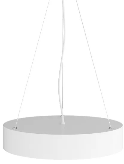 Csillár zsinóron CLEO 3xE27/24W/230V átm. 40 cm fehér