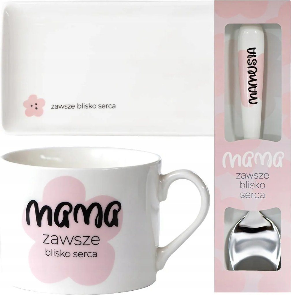 Ajándék Anyának Ajándék Kosár Anyák Napjára Születésnap Bögre Kanál