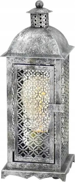 Lámpa Éjjeli Asztali Lámpa Fém E27 Melinera 33x 12x 12 cm