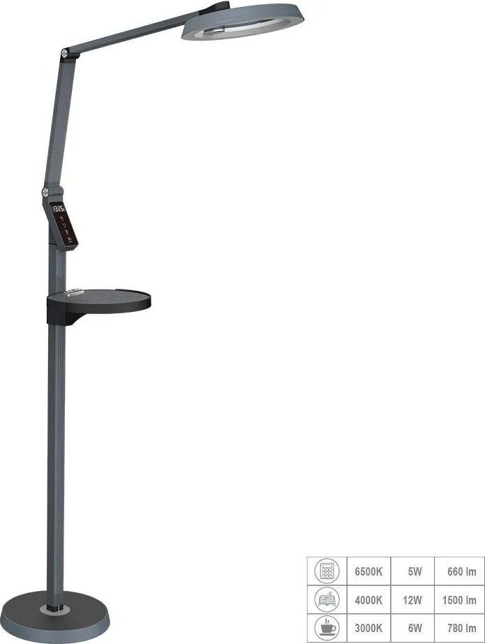 Prezent SALSA 31220 Állólámpa 1x15W/LED 735lm IP20