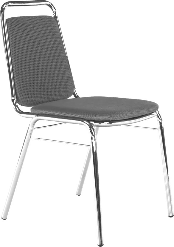Szék tárgyalóterembe, szürke háló, ZEKI