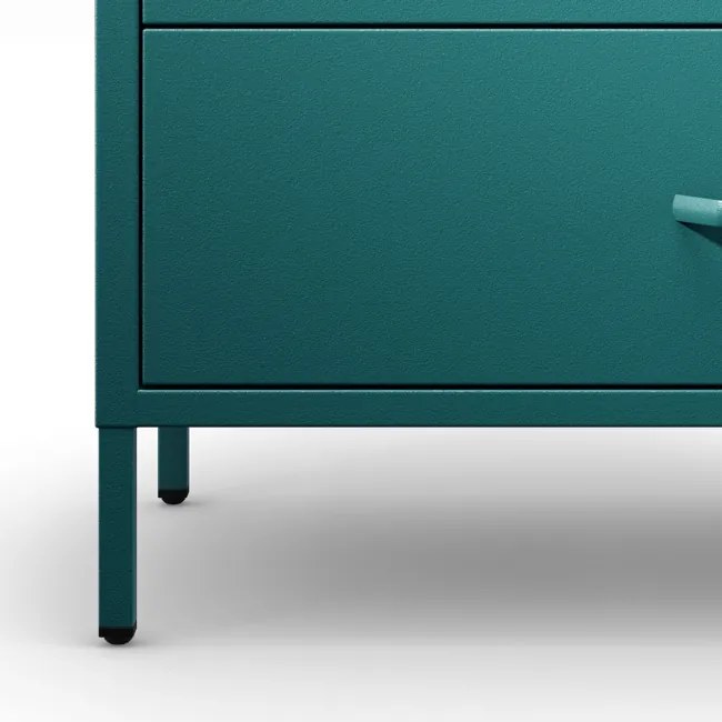 Komód CARLA , 800 x 1015 x 400 mm, Modern: tengerszínű