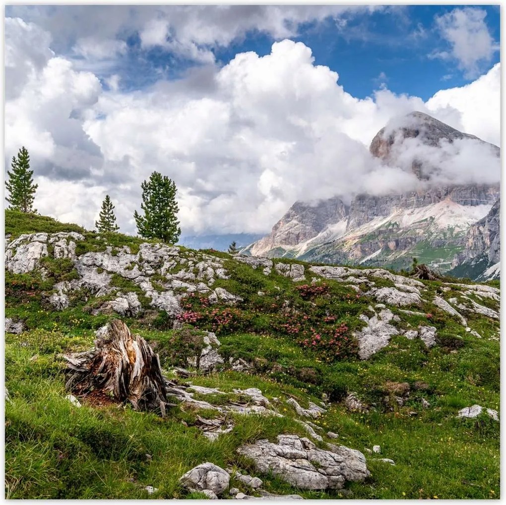 Poszterek 30x30 Hegyi kilátás Tájkép