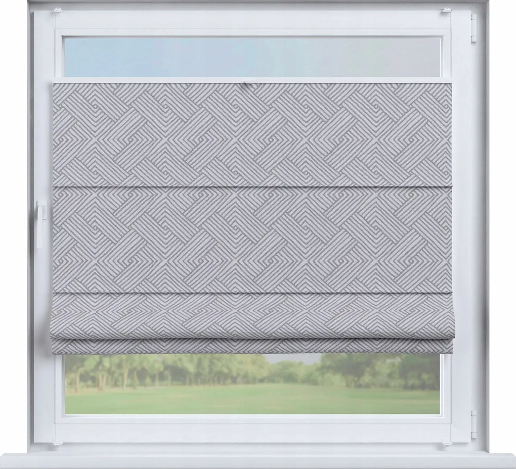 Kész pliszírozott roló római Szicília 80x170cm fekete