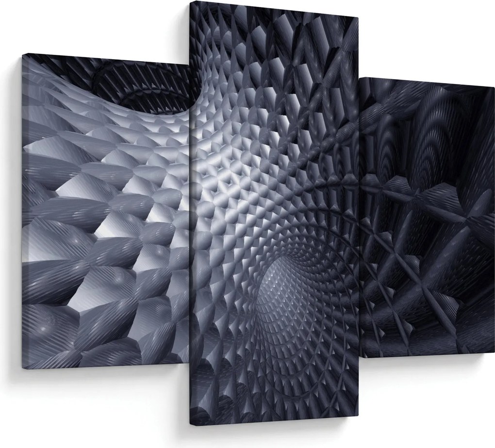 Kép - Absztrakció 3D (90x60 cm)