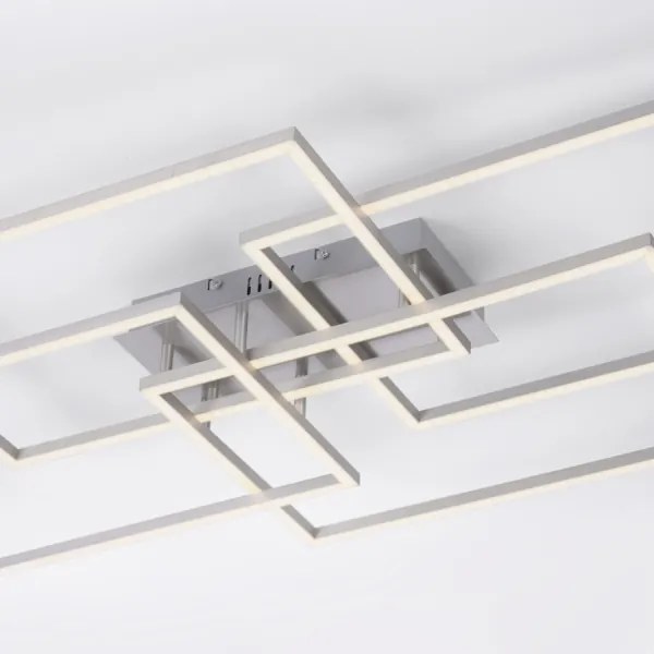 Leuchten Direkt 14151-55 - LED Szabályozható lámpa IVEN 4xLED/12W/230V + távirányító