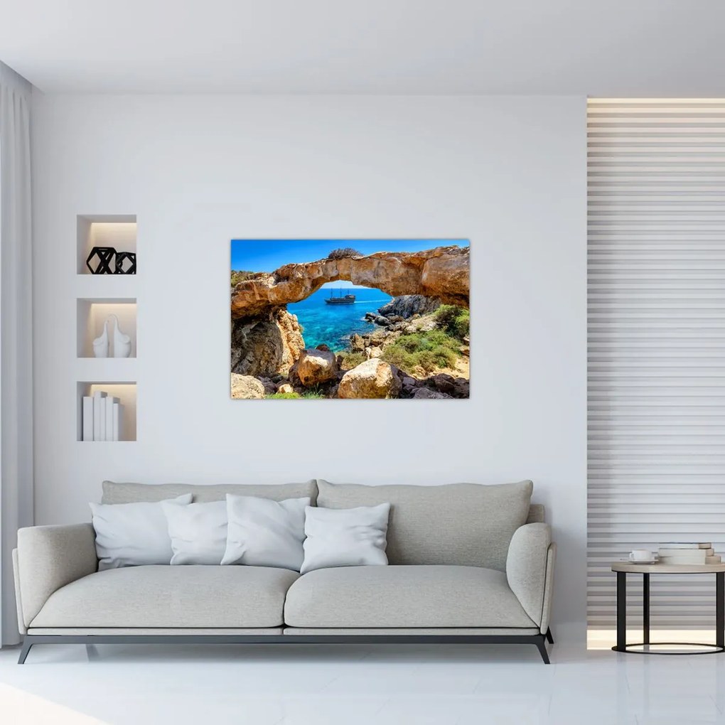 Kép - Cape Greco (90x60 cm)