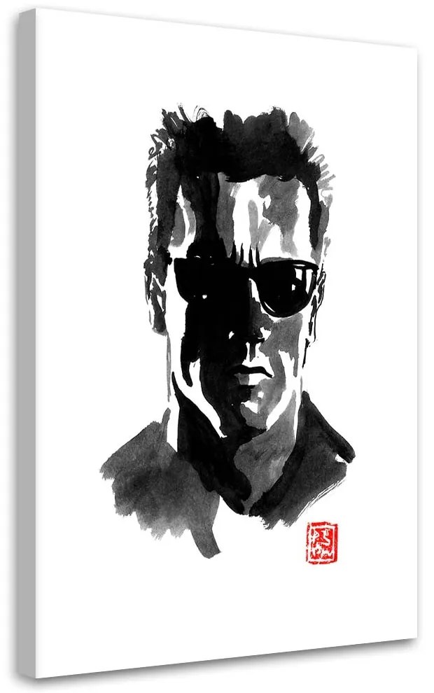 Gario Vászonkép Terminátor A halálosztó, Arnold Schwarzenegger - Péchane Méret: 40 x 60 cm