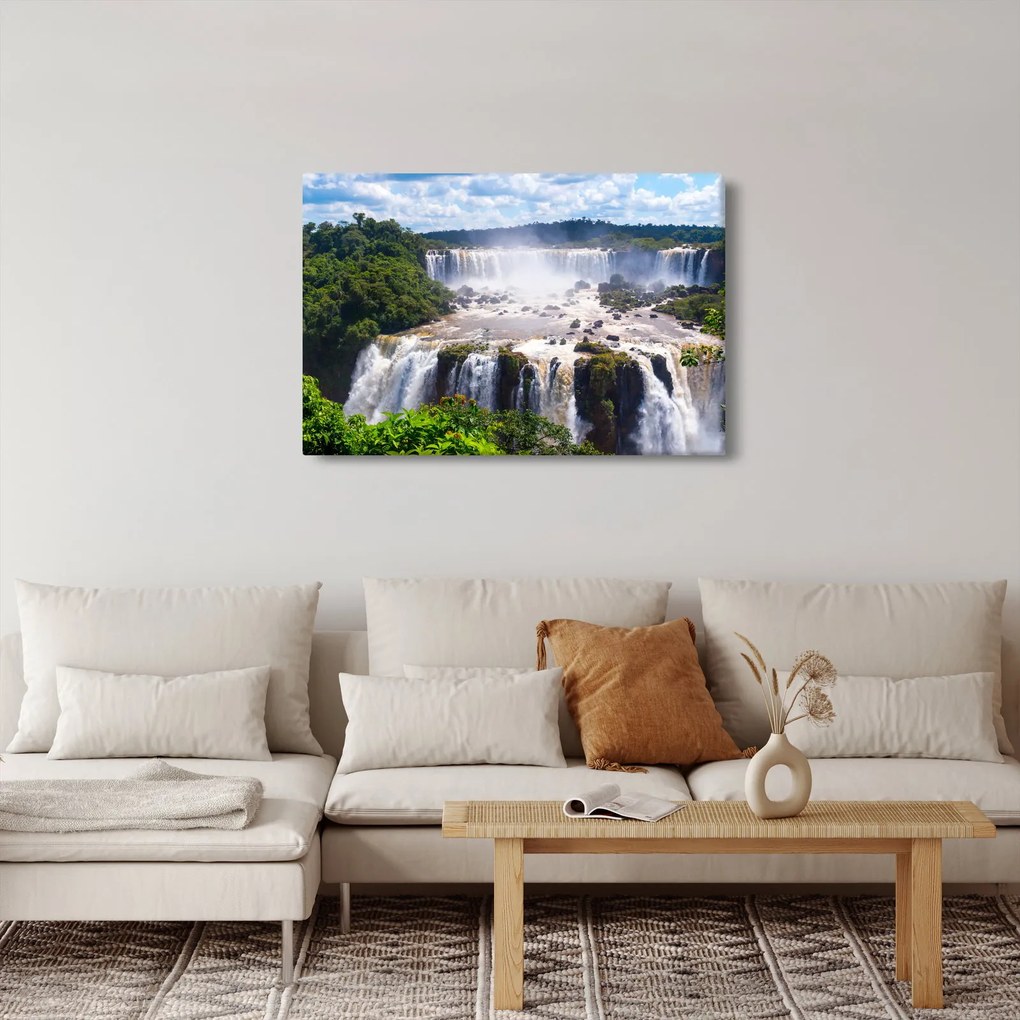 Iguassu vízesés képe (90x60 cm)