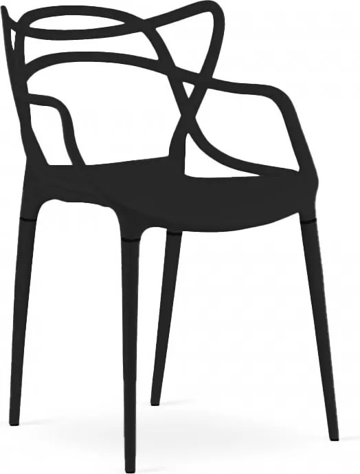 KATO fekete műanyag szék