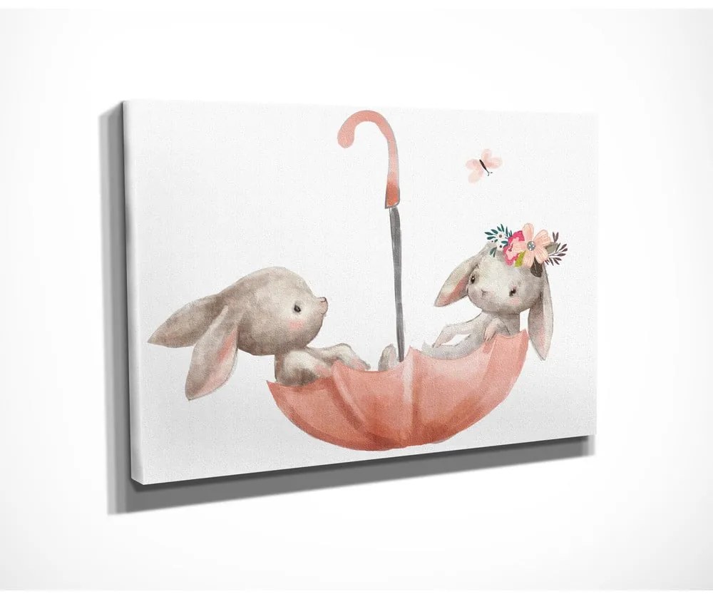 Gyerekszoba kép 40x30 cm Bunnies – Wallity