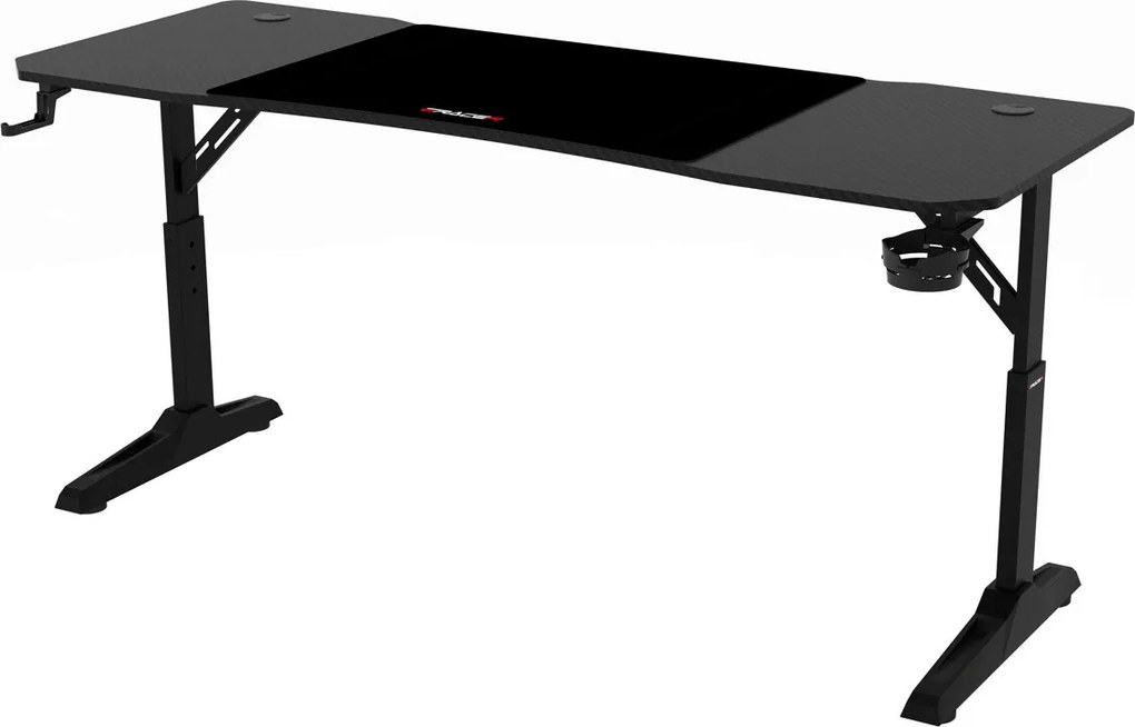 NERO állítható gamer asztal 140 × 60 cm