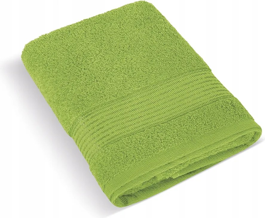 Brotex frottír törölköző 70x140cm csíkos 450g oliva