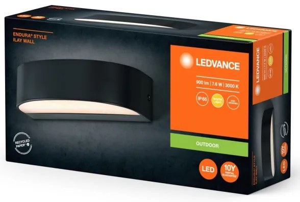 Ledvance - LED Kültéri fali lámpa ENDURA STYLE ILAY 2xLED/3,8W/230V IP65