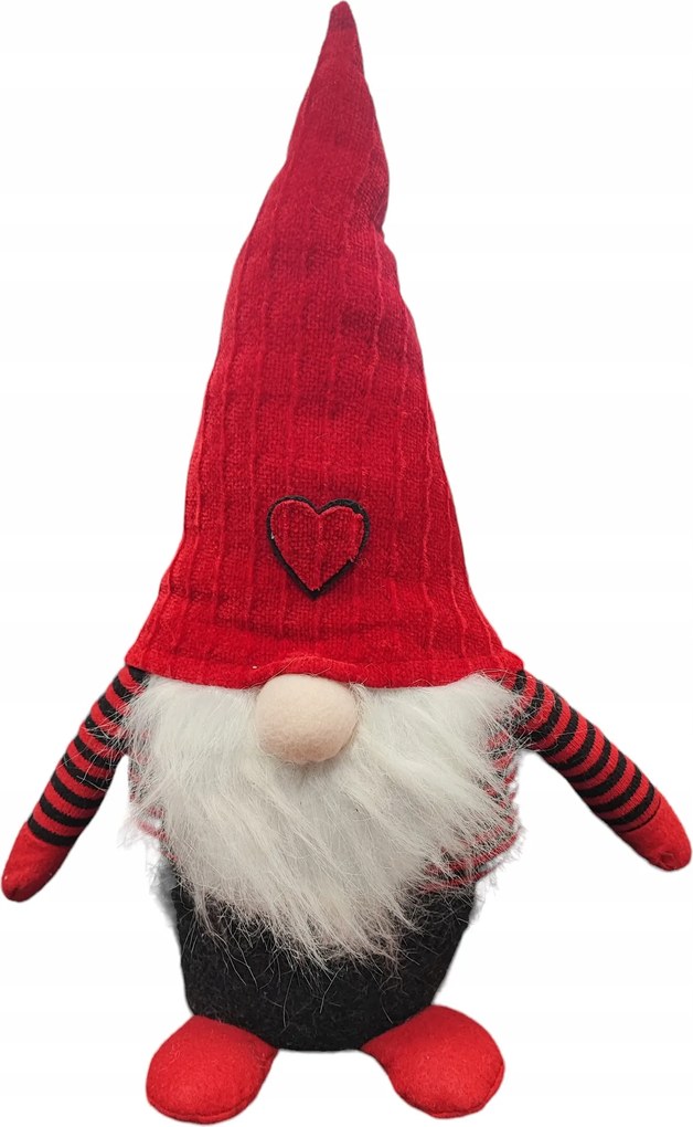 Karácsonyi manó Jumi 21 X 48 Cm Piros Karácsonyi Ajándék Karácsonyfa alá