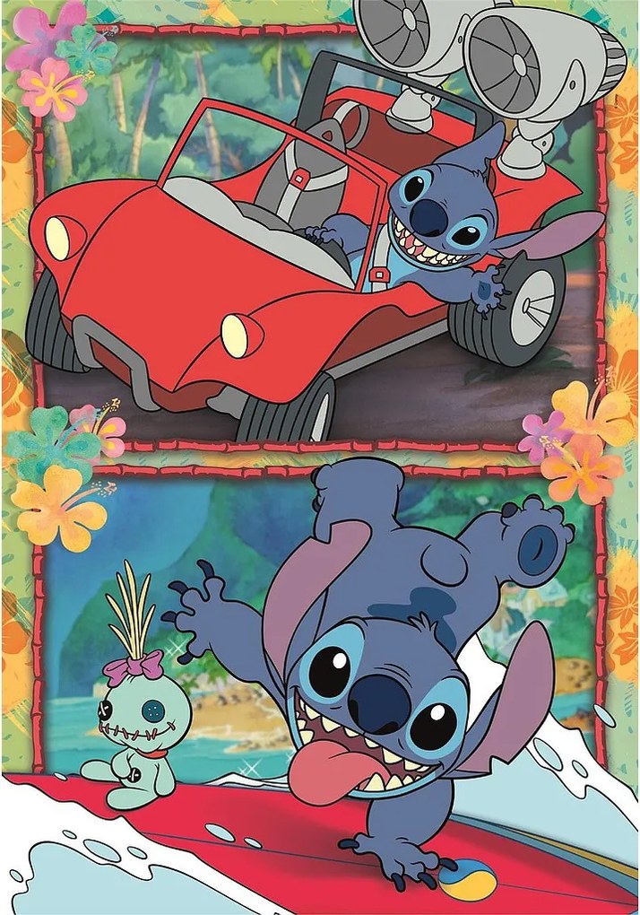 Disney Lilo és Stitch, A csillagkutya Wild Adventure 104 db-os puzzle Clementoni