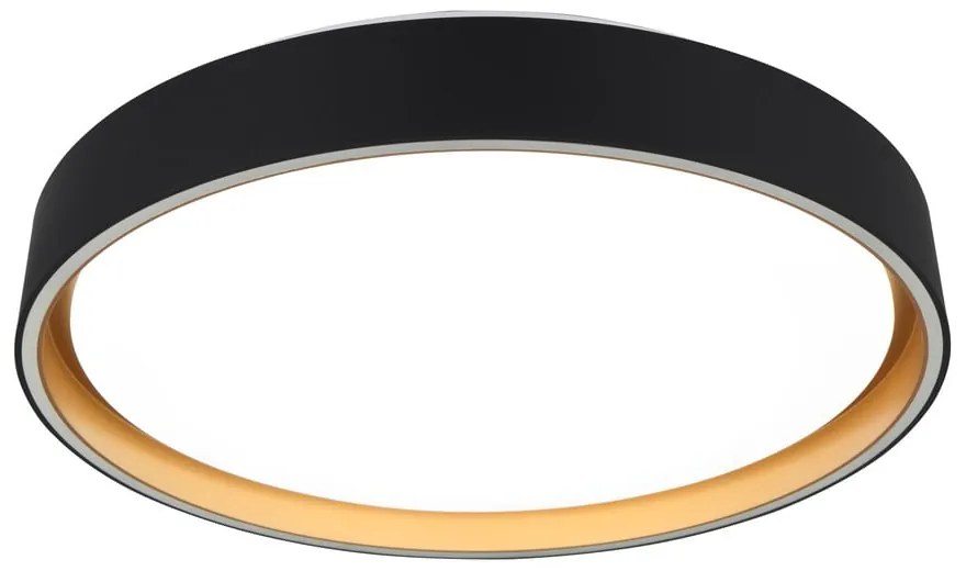 Fekete LED mennyezeti lámpa ø 40 cm Felis – Reality