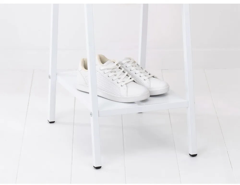 Fehér acél ruhatartó állvány Linn – Brabantia