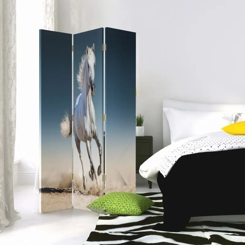 Gario Paraván Homokban futó ló Méret: 180 x 170 cm, Kivitelezés: Klasszikus paraván