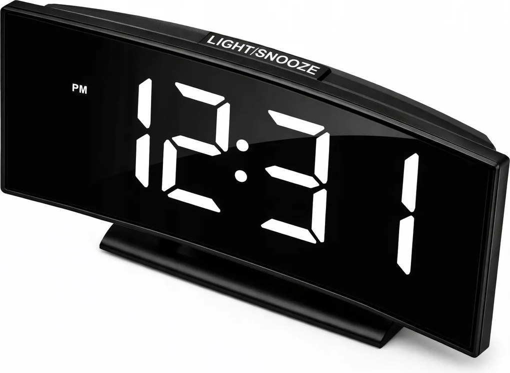 SB681.3 Jvd ébresztőóra vezeték nélküli Qi töltéssel, szundi hőmérővel