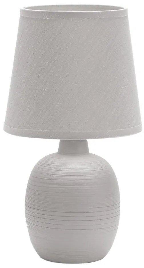 Aigostar - Asztali lámpa 1xE14/40W/230V szürke