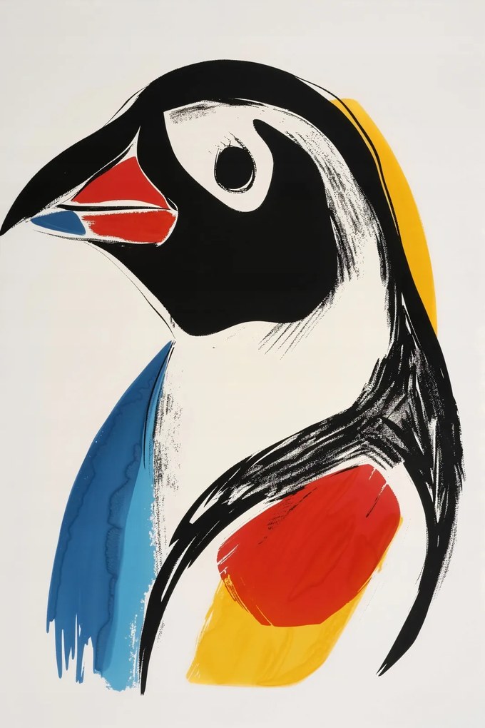 Poszter 30x45cm Madár portré