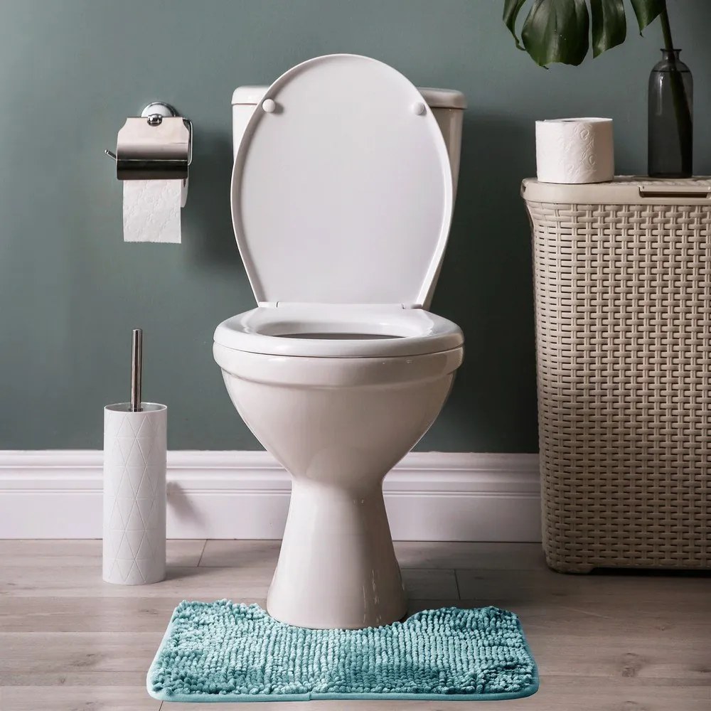 Bati 2 db-os kék fürdőszobai kilépő szett - AmeliaHome