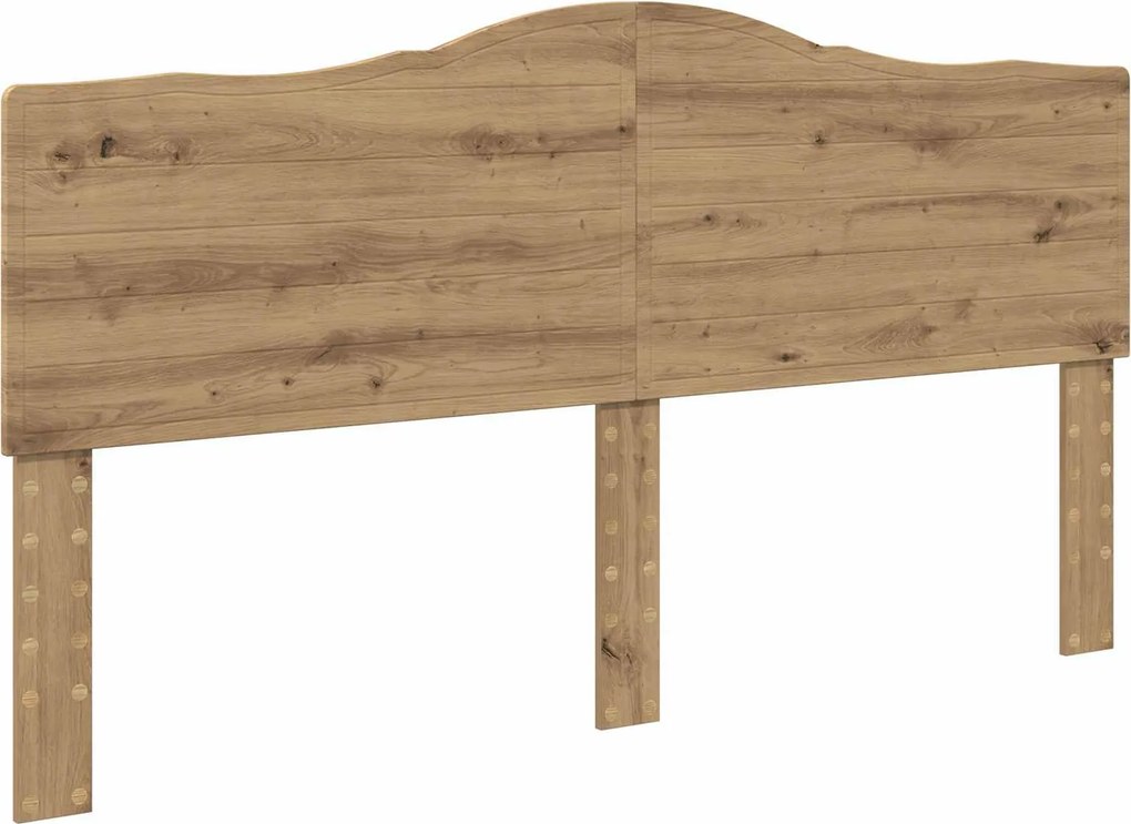 vidaXL Fejtámla Artisan tölgy 180 cm Faanyag