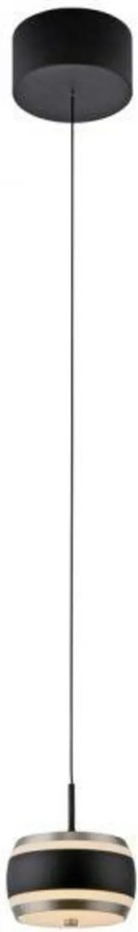 Paul Neuhaus Pure Falling Rings függeszték, fekete metál szürke 22