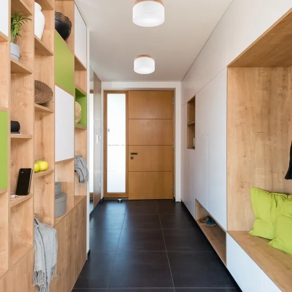 Brilagi - LED Mennyezeti lámpa BELLADONNA 1xE27/15W/230V átm. 30 cm fehér/tölgy