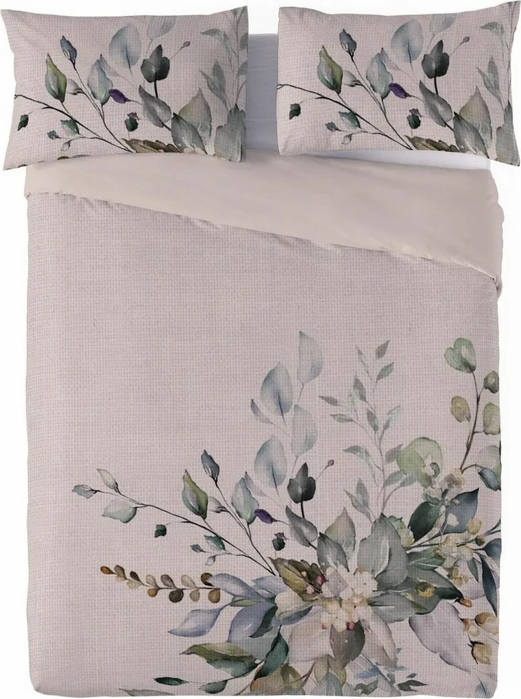 Ágynemű pamut és len keverékből Kytice , 160 x 200cm, 2 db 70 x 80 cm