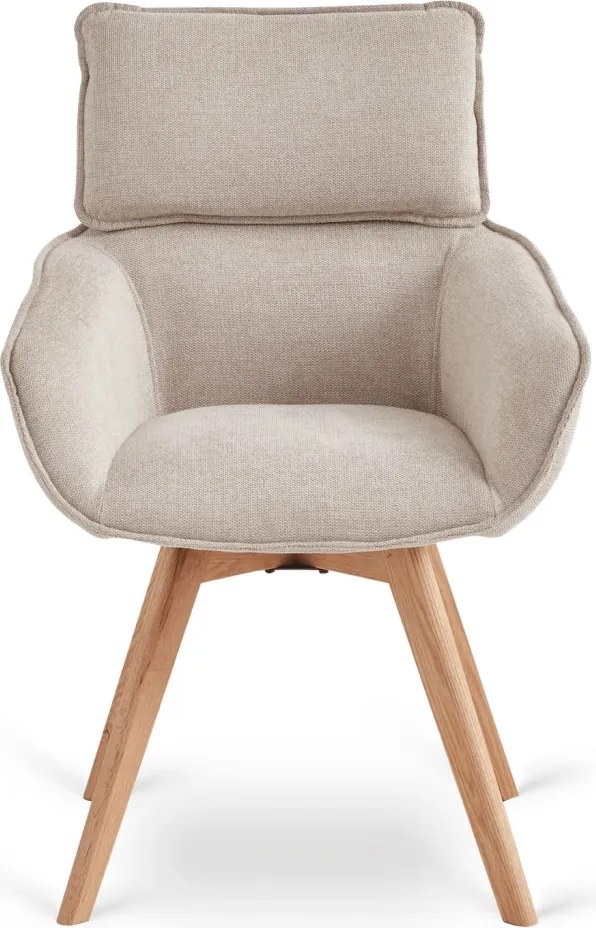 Forgó szék bézs színben, DIAS