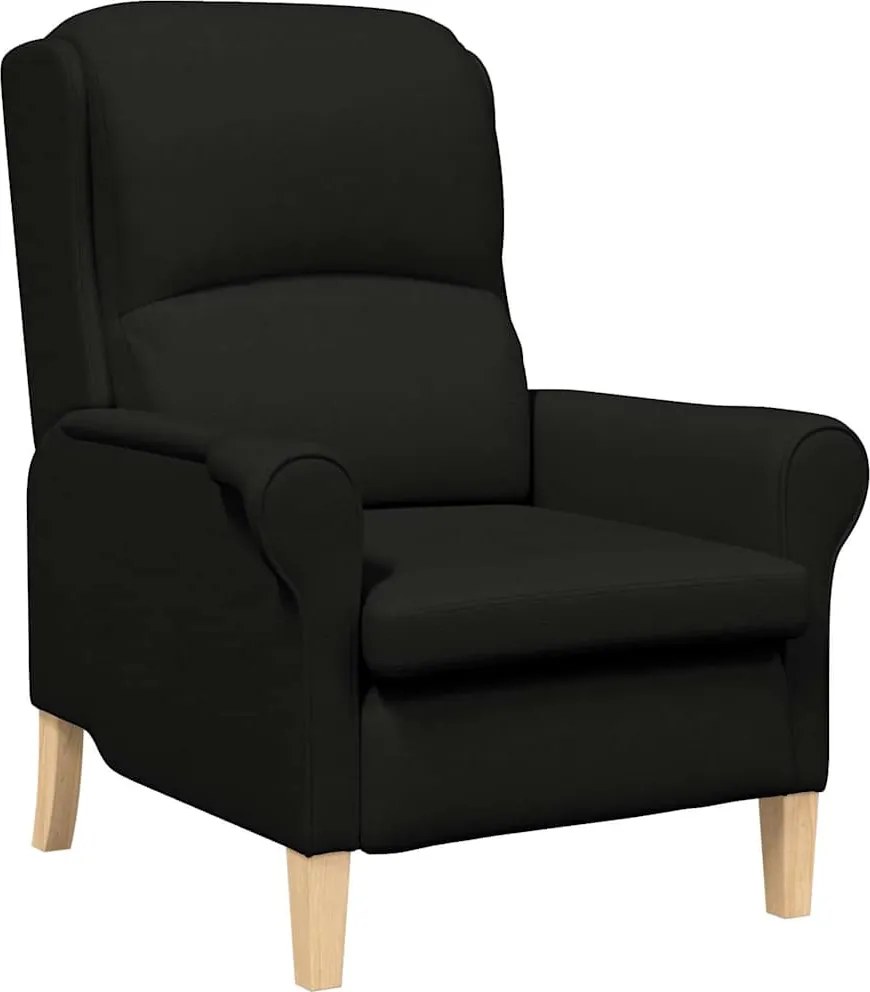 vidaXL karosszék Fekete 76 x 94 x 102 cm szövet