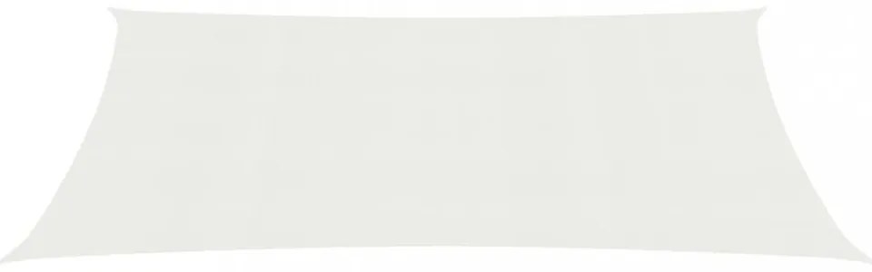 fehér HDPE napvitorla 160 g/m² 2,5 x 5 m