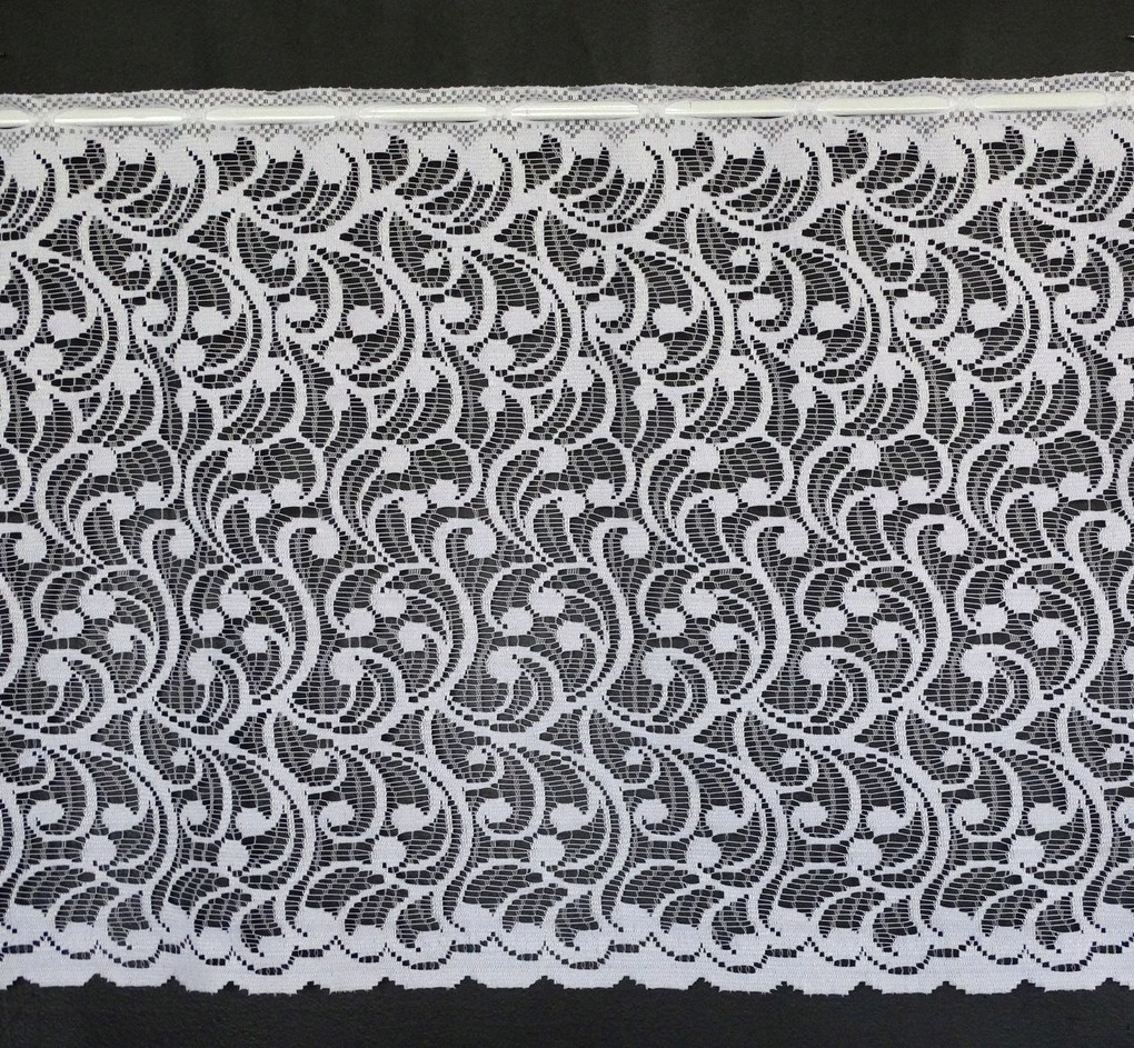 Mg Irigység jacquard 660/43 fehér 300x50cm M