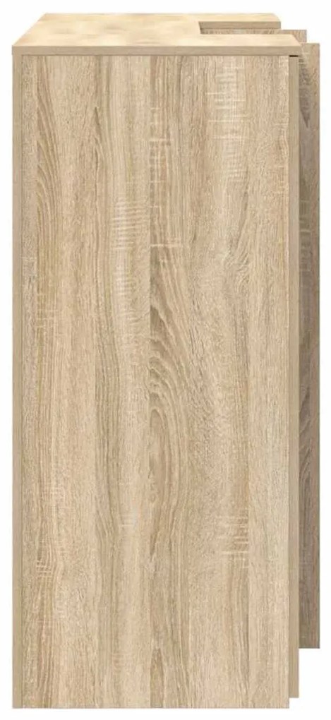recepciós pult sonoma tölgy 135x50x103,5 cm szerelt fa