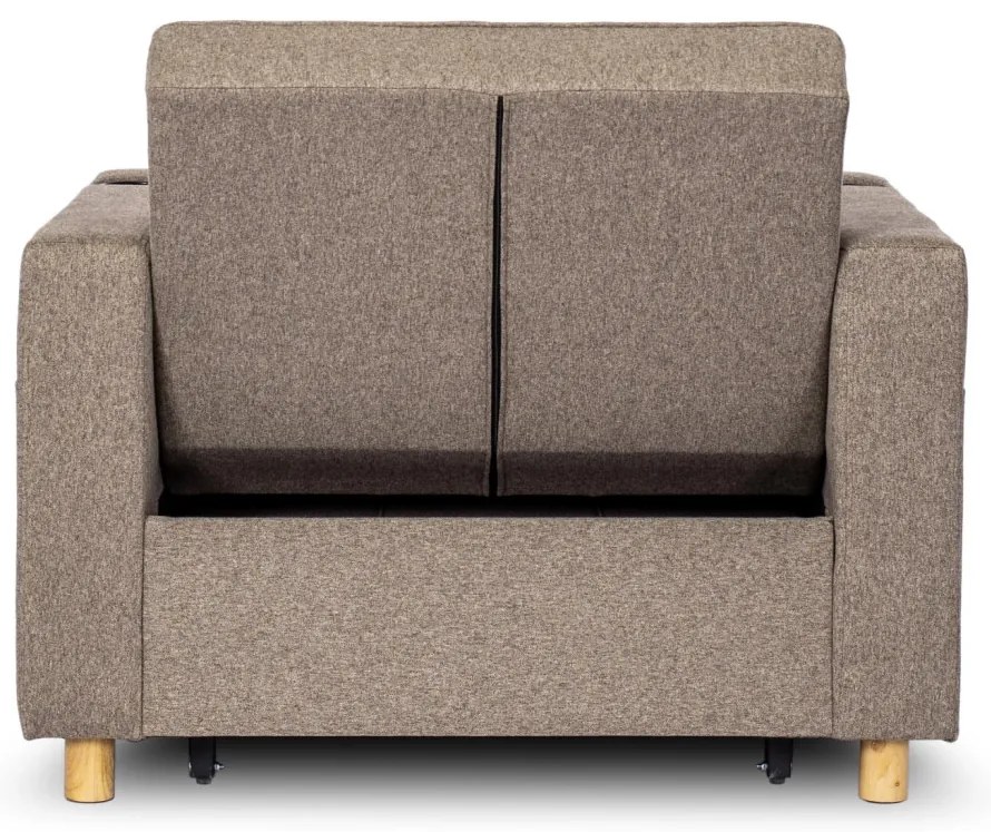 Fotel Rozkładany SOLOR Beżowy