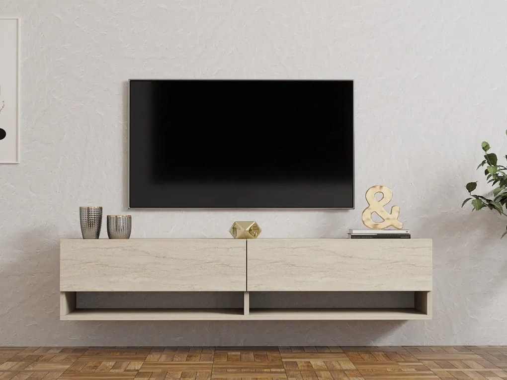 Arges - travertin TV-állvány
