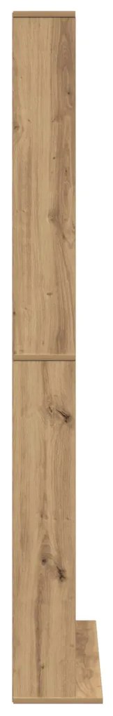 CD Szekrény Artisan Tölgyből - 101x23x177.5 cm Mérnöki Fából