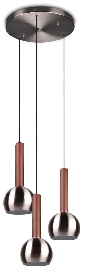 Szürke függőlámpa ø 52 cm Ciliana – CINQUE