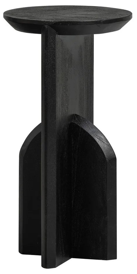 Akácfa kerek tárolóasztal ø 30 cm Kioni – WOOOD