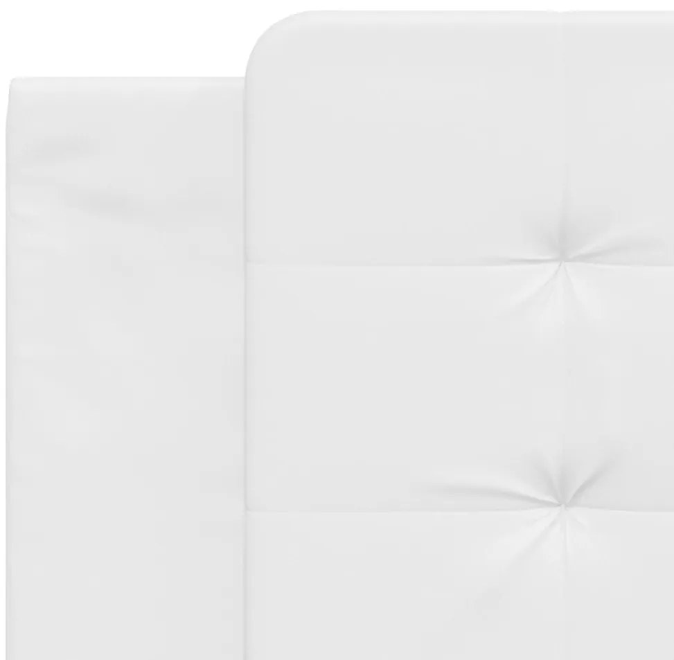 fehér műbőr fejtámla párna Zadar 180 cm