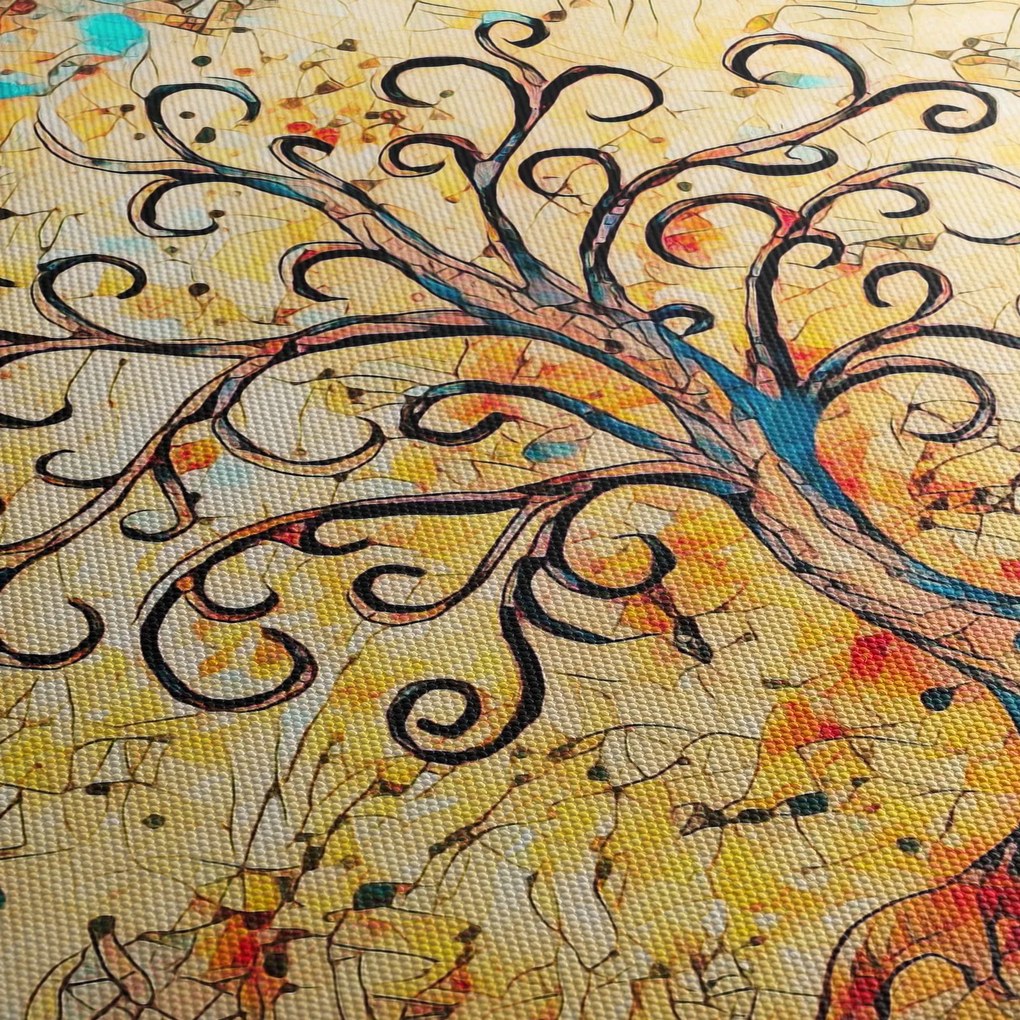 Kép - Mozaik életfa (90x60 cm)