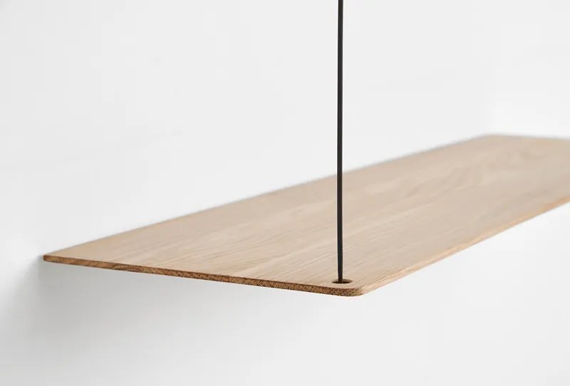 Polc "Stedge", 60 x 22 cm, 4 változat- Woud Variáns: világos tölgyfa
