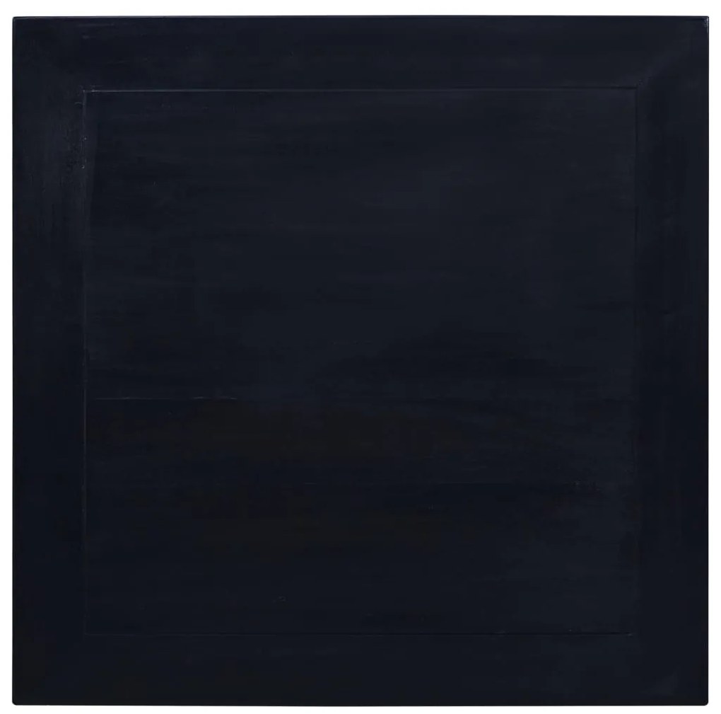 Világos feketekávé színű mahagónifa dohányzóasztal 68x68x30 cm
